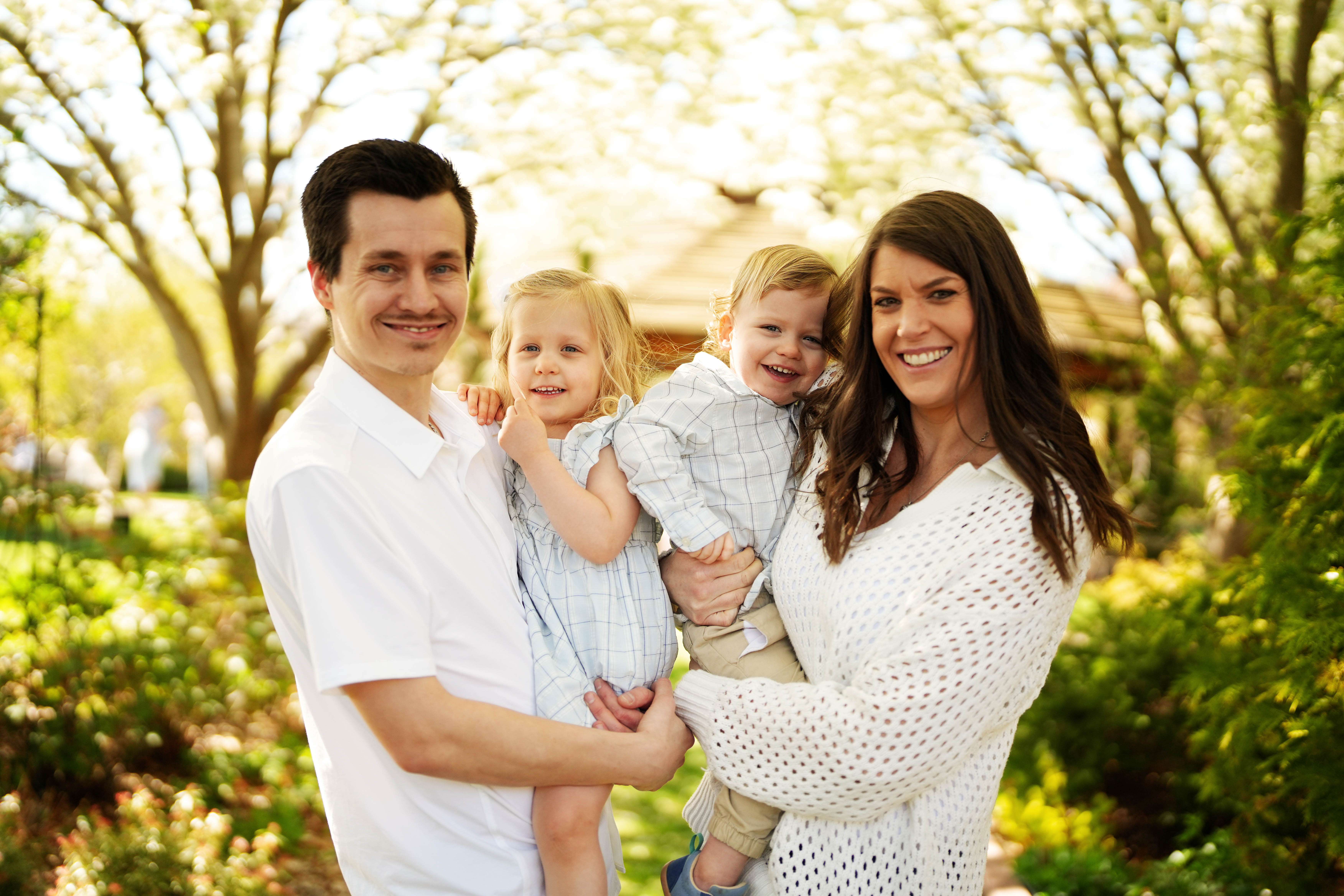 The Hiatt family, founders of Stuffed With Love