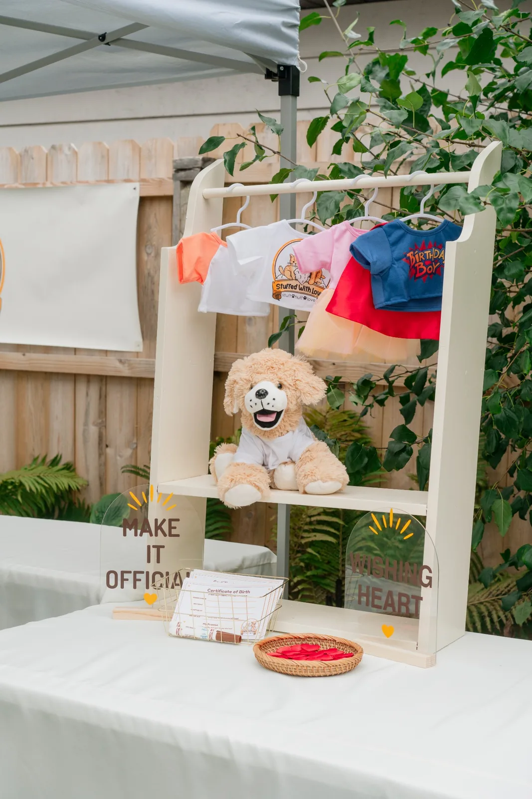 Stuffed With Love party experience